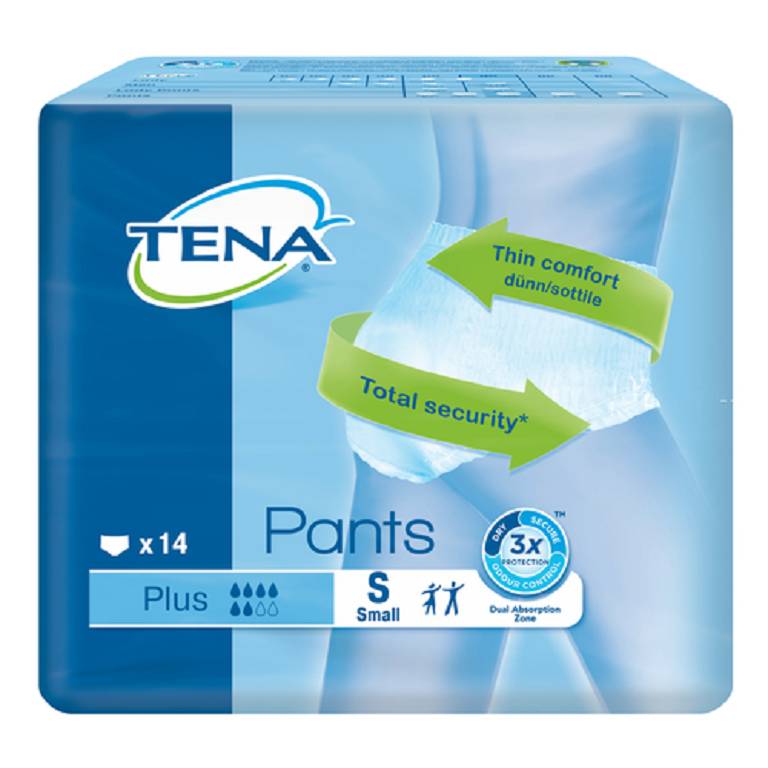 TENA PANTS PLUS PANN S 14PZ